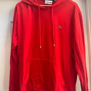 Lacoste hooded shirt. Men’s size XL.